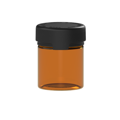 Chubby Gorilla Translucent 3oz Aviator CR Plastic Jar Containers w/ Inner Seal - Various Colors - Various Counts-Aviator Containers