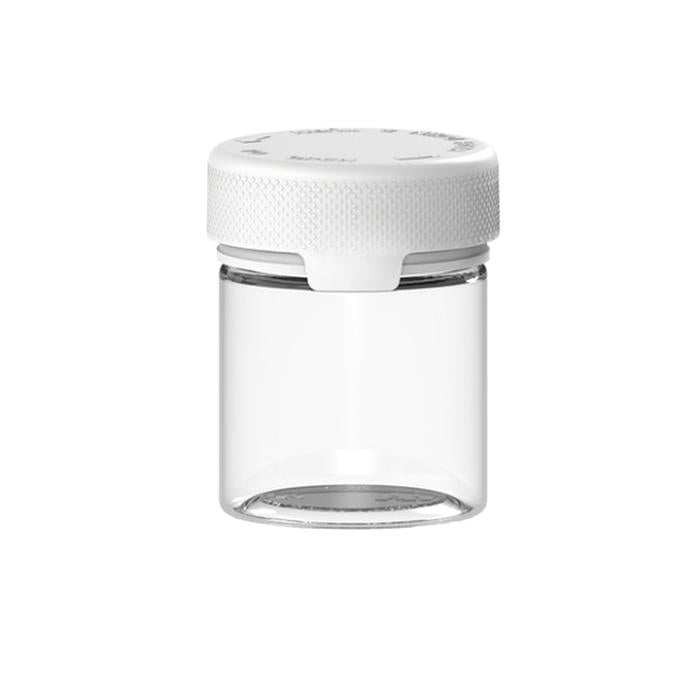 Chubby Gorilla Translucent 3oz Aviator CR Plastic Jar Containers w/ Inner Seal - Various Colors - Various Counts-Aviator Containers-BeastBranding