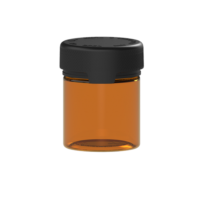 Chubby Gorilla Translucent 3oz Aviator CR Plastic Jar Containers w/ Inner Seal - Various Colors - Various Counts-Aviator Containers-BeastBranding