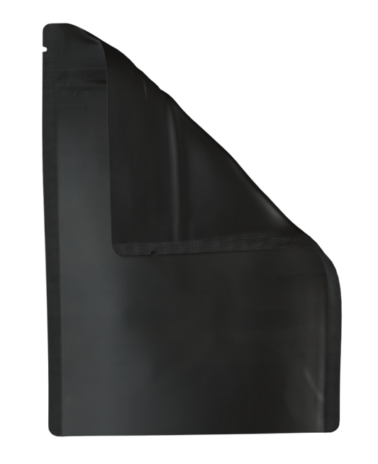 Clutch N Pull Mylar Bag 1 Oz - 28 Grams - Child Resistant - Opaque Black or White - (100 to 50,000 Count)-Mylar Smell Proof Bags-BeastBranding