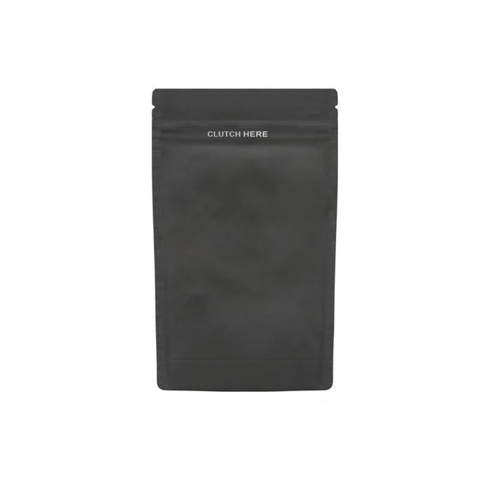 Clutch N Pull Mylar Bag - 1/2 Oz - 14 Grams - Child Resistant - Opaque Black or White - (100 to 50,000 Count)-Mylar Smell Proof Bags-BeastBranding