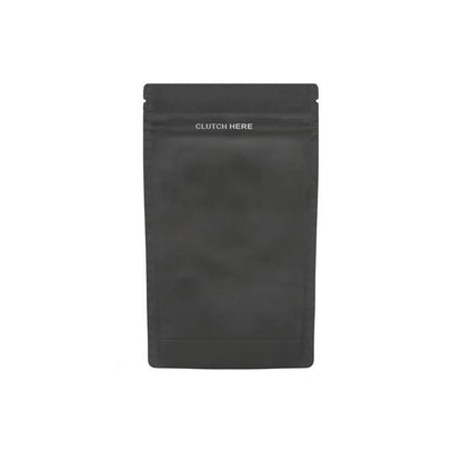 Clutch N Pull Mylar Bag - 1/2 Oz - 14 Grams - Child Resistant - Opaque Black or White - (100 to 50,000 Count)-Mylar Smell Proof Bags-BeastBranding