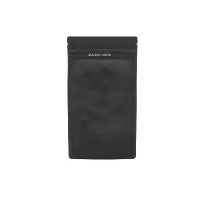 Clutch N Pull Mylar Bag - 1/4 Oz - 7 Grams - Child Resistant - Opaque Black or Opaque White - (1000 to 50,000 Count)-Mylar Smell Proof Bags-BeastBranding