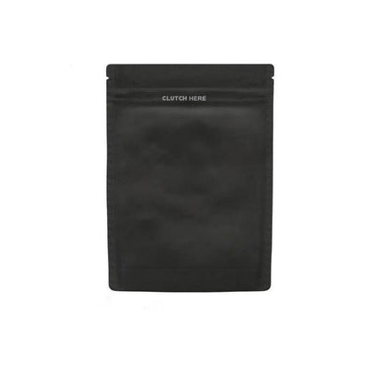 Clutch N Pull Mylar Bag - 1/8 Oz or 1 Gram - Child Resistant - Opaque Black or White - (1000 to 50,000 Count)-Mylar Smell Proof Bags-BeastBranding