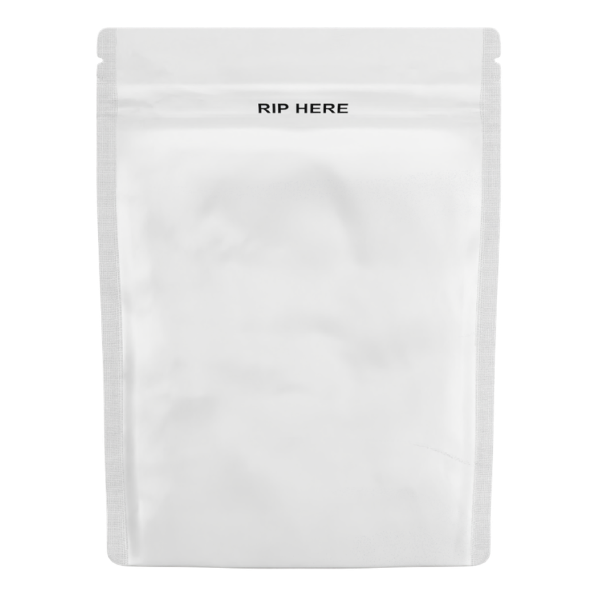 Clutch N Pull Mylar Bag - 1/8 Oz or 1 Gram - Child Resistant - Opaque Black or White - (1000 to 50,000 Count)-Mylar Smell Proof Bags