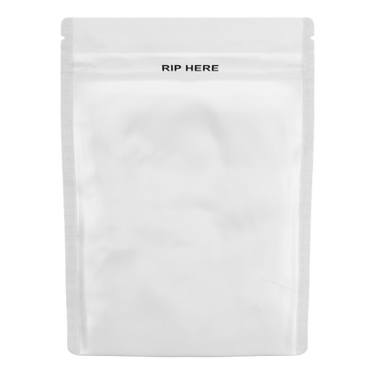 Clutch N Pull Mylar Bag - 1/8 Oz or 1 Gram - Child Resistant - Opaque Black or White - (1000 to 50,000 Count)-Mylar Smell Proof Bags