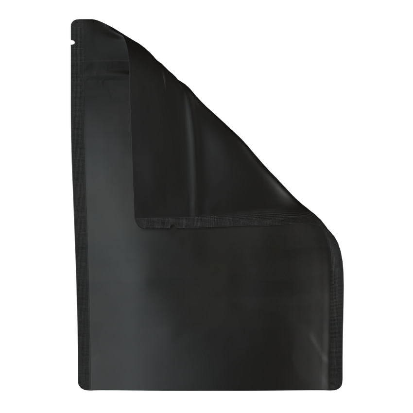 Clutch N Pull Mylar Bag - 1/8 Oz or 1 Gram - Child Resistant - Opaque Black or White - (1000 to 50,000 Count)-Mylar Smell Proof Bags