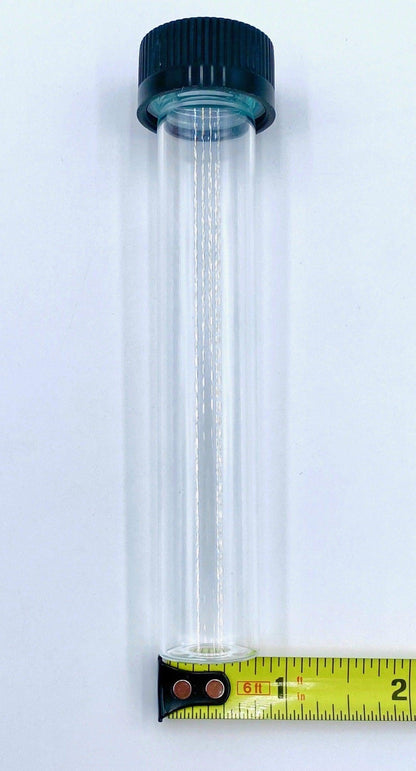 Glass Blunt Tubes - With Black or White Child Proof Cap - (144-72,000 Count)-Joint Tubes & Blunt Tubes