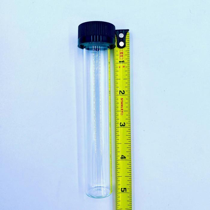 Glass Blunt Tubes - With Black or White Child Proof Cap - (144-72,000 Count)-Joint Tubes & Blunt Tubes-BeastBranding