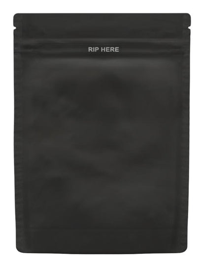 Grip N Pull Mylar Bag 1 Oz - 28 Grams - Child Resistant - Opaque Black or White - (100 to 50,000 Count)-Mylar Smell Proof Bags-BeastBranding