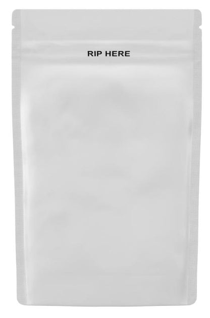 Grip N Pull Mylar Bag 1 Oz - 28 Grams - Child Resistant - Opaque Black or White - (100 to 50,000 Count)-Mylar Smell Proof Bags-BeastBranding