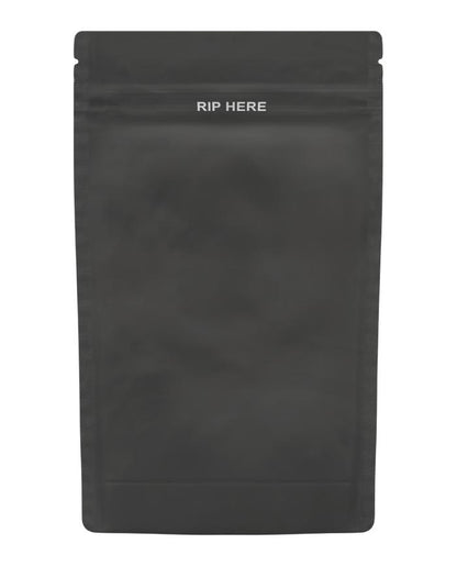 Grip N Pull Mylar Bag - 1/2 Oz - 14 Grams - Child Resistant - Opaque Black or White - (100 to 50,000 Count)-Mylar Smell Proof Bags-BeastBranding
