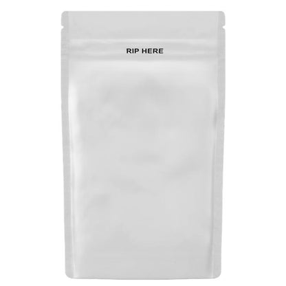 Grip N Pull Mylar Bag - 1/4 Oz - 7 Grams - Child Resistant - Opaque Black or Opaque White - (100 to 50,000 Count)-Mylar Smell Proof Bags-BeastBranding