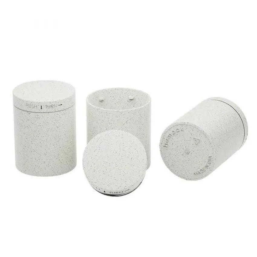 Hempak Blank Biodegradable Hemp Jar With Child Resistant Lid - 4oz - (125 Count Per Case)-Glass Jars