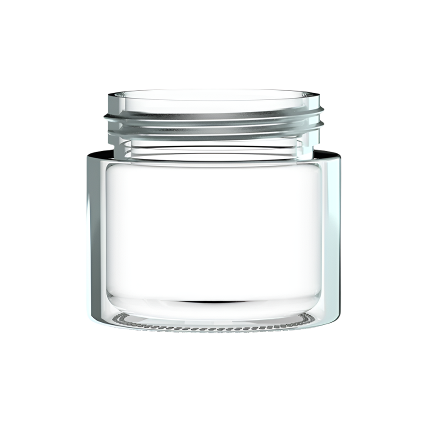 Humidi.co 3oz Glass Jar - Sustainable & Compostable - Lids Not Included - (140 or 96 Count Per Case)-Glass Jars
