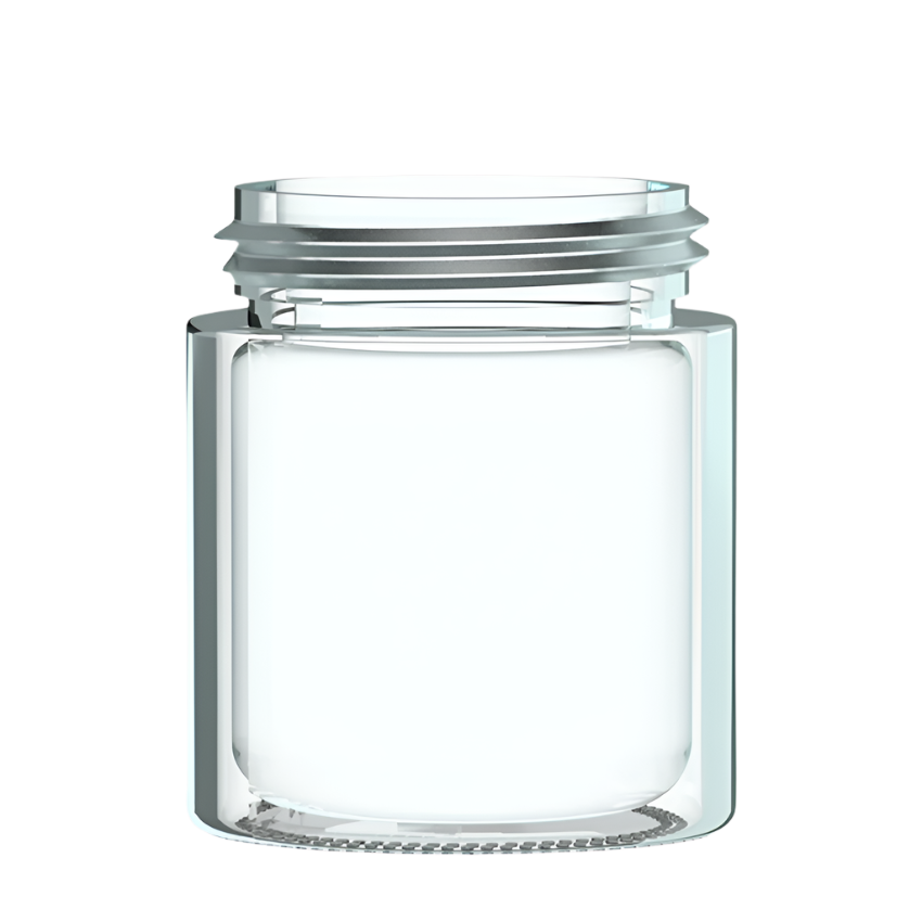 Humidi.co 4oz Glass Jar - Sustainable & Compostable - Lids Not Included - (140 or 32 Count Per Case)-Glass Jars