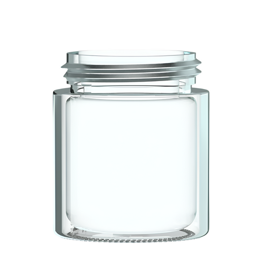 Humidi.co 4oz Glass Jar - Sustainable & Compostable - Lids Not Included - (140 or 32 Count Per Case)-Glass Jars