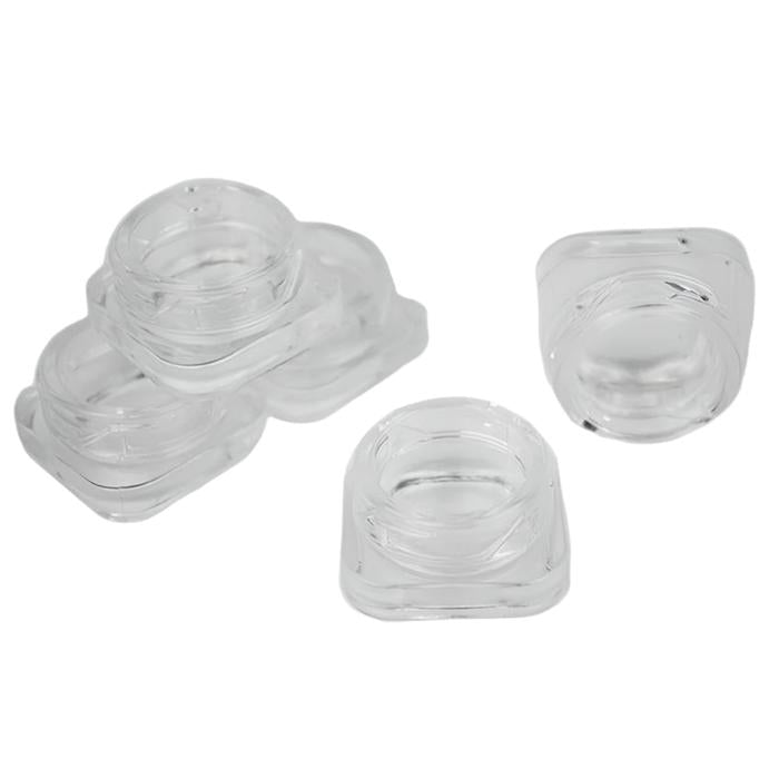 Humidi.co 5ml Square Concentrate Jars & Lids - Sustainable & Compostable - (400 Count Per Case)-Concentrate Containers and Accessories-BeastBranding