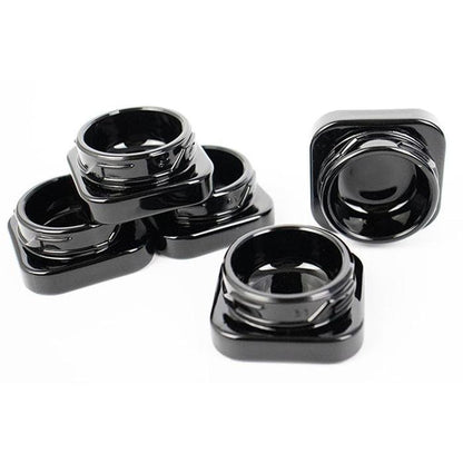 Humidi.co 9ml Square Concentrate Jars - Sustainable & Compostable - Lids Not Included - (400 Count Per Case)-Concentrate Containers and Accessories-BeastBranding