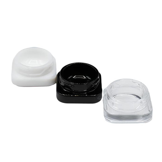 Humidi.co 9ml Square Concentrate Jars - Sustainable & Compostable - Lids Not Included - (400 Count Per Case)-Concentrate Containers and Accessories-BeastBranding