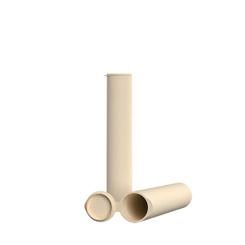 Humidi.co Natural 98mm Pop Top Vials - Sustainable & Compostable (1000 Count Per Case)-Joint Tubes & Blunt Tubes
