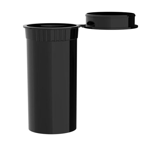 Intertech 13 Dram Pop Top Vial - Black - (21,312 Count Per Pallet)-Pop Top Vials