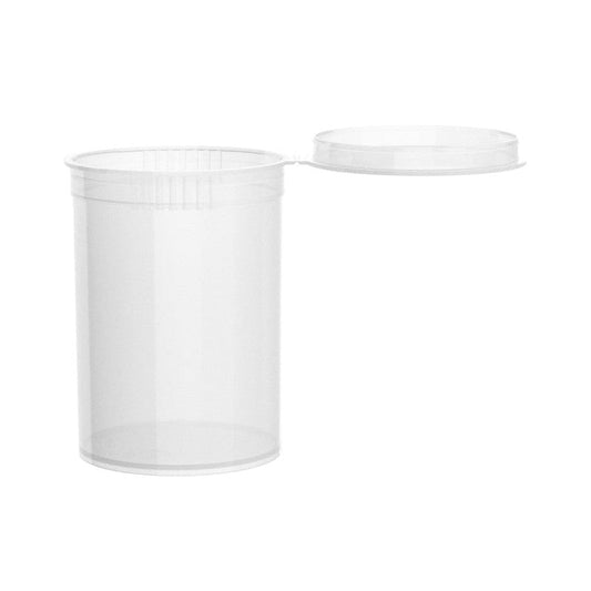 Intertech 30 Dram Pop Top Vial - 1/4 Oz - Clear - (9,792 Count Per Pallet)-Pop Top Vials