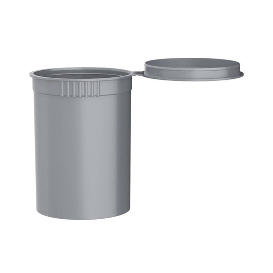 Intertech 30 Dram Pop Top Vial - 1/4 Oz - Silver - (9,792 Count Per Pallet)-Pop Top Vials