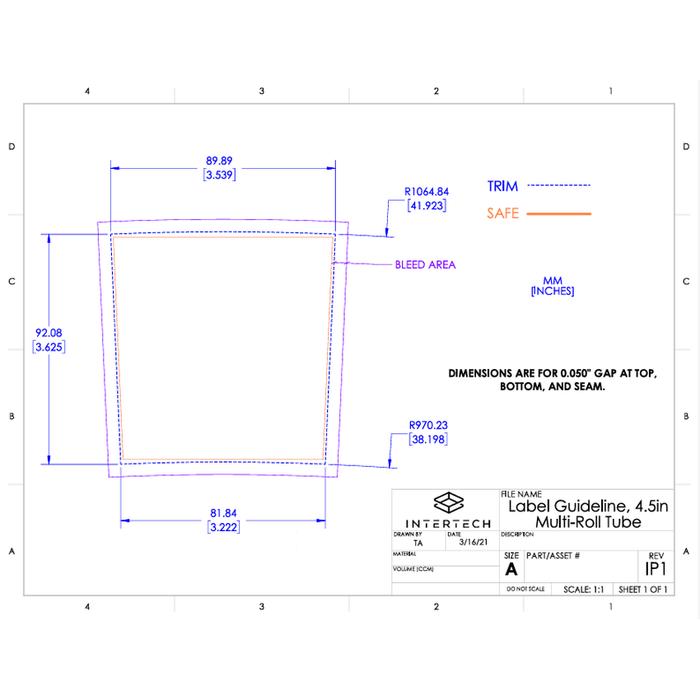 Intertech 7 King Size Pre Roll Tube 116mm x 30mm - Silver - (18,000 Tubes Per Pallet)-Joint Tubes & Blunt Tubes-BeastBranding