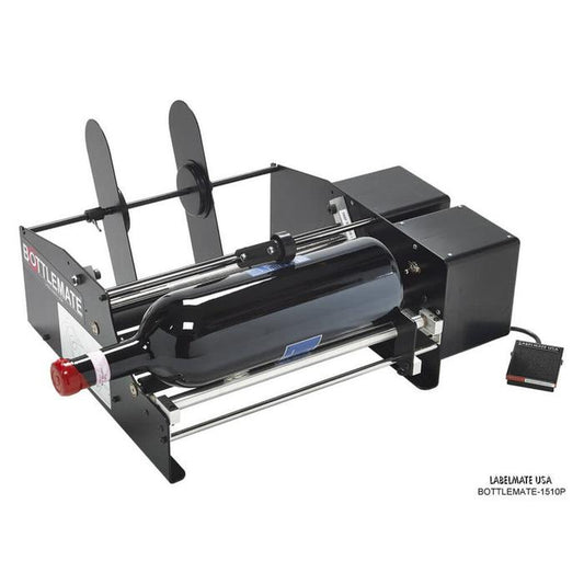 Labelmate Automatic Bottle/Jar Label Applicator, 15" wide. 1 label per bottle - BOTTLEMATE-1510P-Applicators-BeastBranding