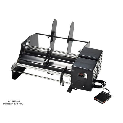 Labelmate Automatic Bottle/Jar Label Applicator, 15" wide. 2 labels per bottle - BOTTLEMATE-1510P-2-Applicators-BeastBranding
