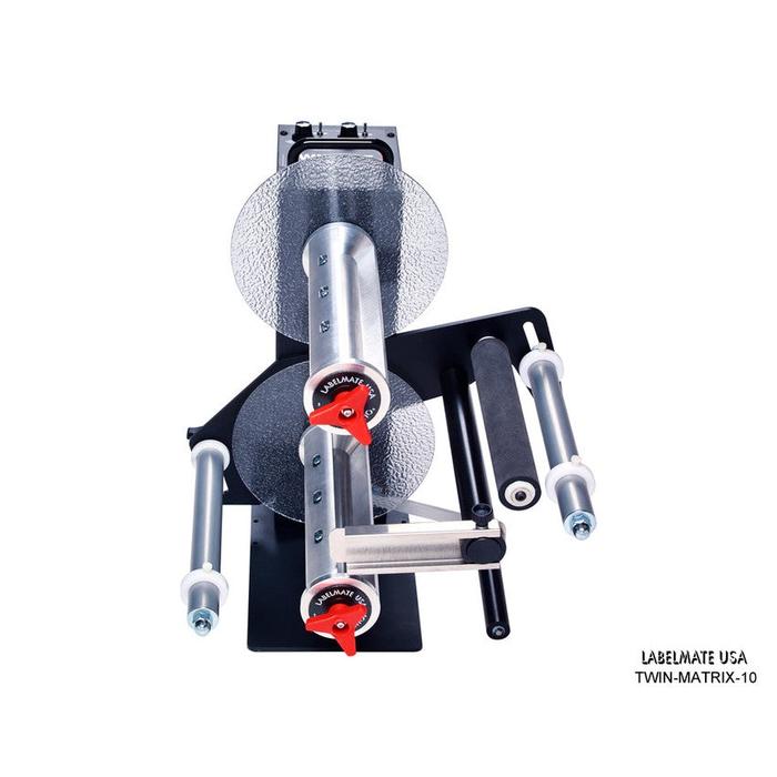 Labelmate In-Line Matrix Removal Rewinder. Media up to 10.5" wide TWIN-MATRIX-10-Matrix Removal Systems-BeastBranding