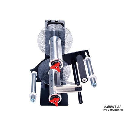 Labelmate In-Line Matrix Removal Rewinder. Media up to 10.5" wide TWIN-MATRIX-10-Matrix Removal Systems-BeastBranding