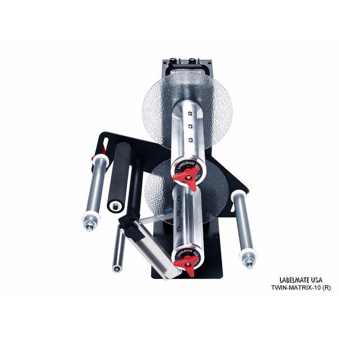 Labelmate In-Line Matrix Removal Rewinder. Media up to 10.5" wide TWIN-MATRIX-10-Matrix Removal Systems-BeastBranding