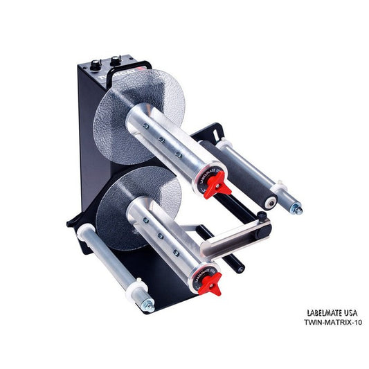 Labelmate In-Line Matrix Removal Rewinder. Media up to 10.5" wide TWIN-MATRIX-10-Matrix Removal Systems-BeastBranding