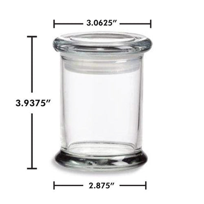 Libbey 8oz Display Jar with Lid - (1 Count)-Glass Jars-BeastBranding