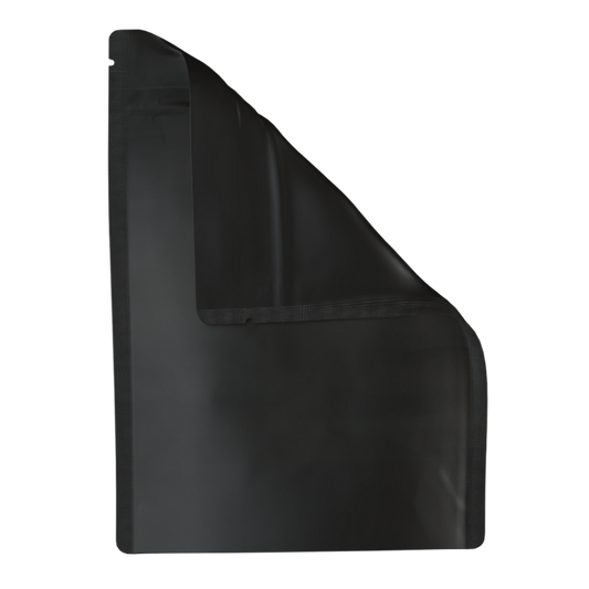 Clutch N Pull Mylar Bag 1 Oz - 28 Grams - Child Resistant - Opaque Black or White - (100 to 50,000 Count)-Mylar Smell Proof Bags