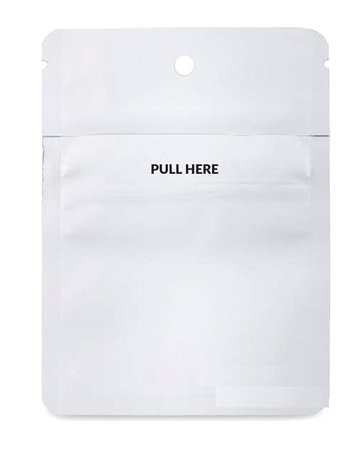 Loud Lock Grip N Pull Mylar Bag White Starter Kit - 4 Sizes - (500 Bags per Size)-Mylar Smell Proof Bags-BeastBranding