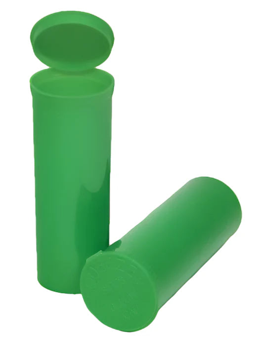 MJ Pop Top Lime Green Bundle (13 Dram, 19 Dram, 30 Dram, 60 Dram & 116mm Joint Tubes)-BeastBranding