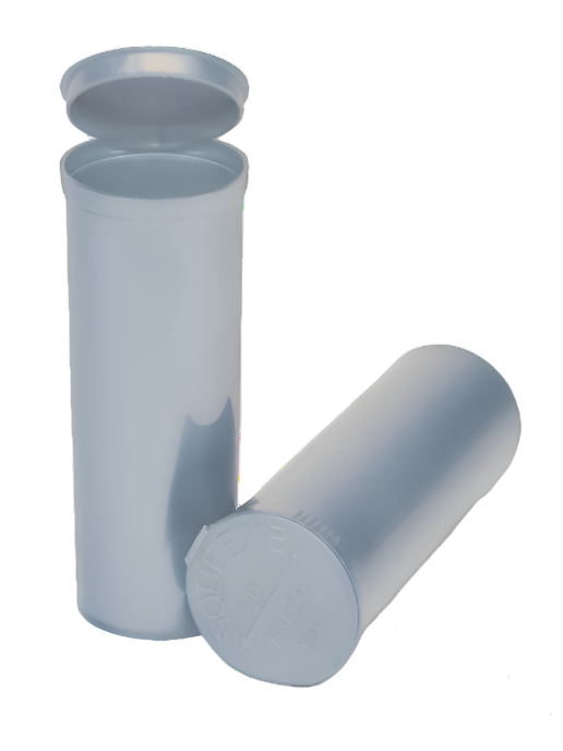 MJ Pop Top Silver/White Bundle (13 Dram, 19 Dram, 30 Dram, 60 Dram & 116mm Joint Tubes)-BeastBranding