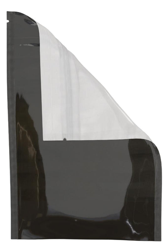 Mylar Bag Black/Clear - 1 Gram - 4.11" x 3.32" - (100 to 50,000 Count)-Mylar Smell Proof Bags-BeastBranding