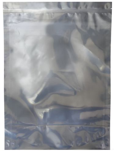 Mylar Bag Black/Clear - 1 Lb - 448 Grams - 14" x 19" - (100 - 1000 Count)-Mylar Smell Proof Bags-BeastBranding