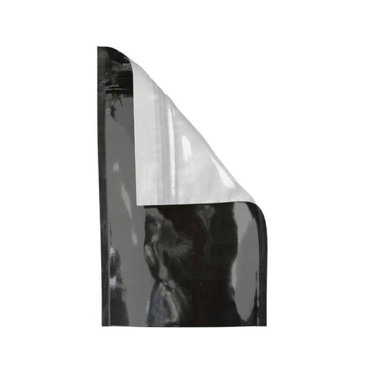 Mylar Bag Black/Clear - 1/4 Oz - 7 Grams - 3.93" x 6.7" - (100 to 50,000 Count)-Mylar Smell Proof Bags-BeastBranding
