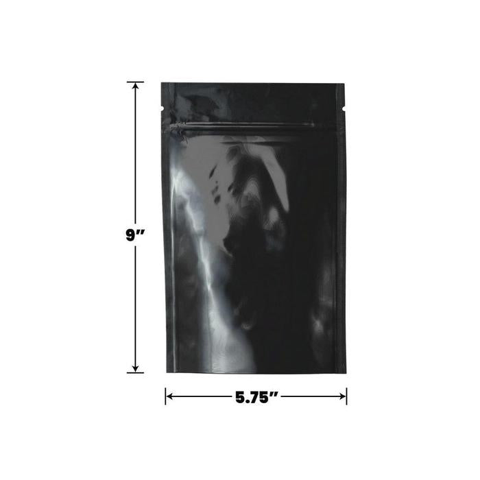 Mylar Bag Opaque Black - 1 Oz - 28 Grams - (1000to 50,000 Count)-Mylar Smell Proof Bags-BeastBranding
