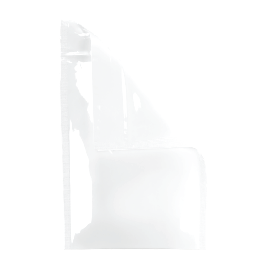 Mylar Bag Opaque White - 1 Oz - 28 Grams - (100 to 50,000 Count)-Mylar Smell Proof Bags-BeastBranding