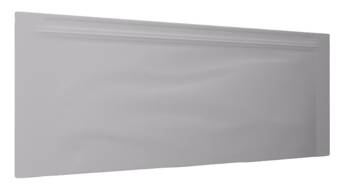 Mylar Bag Pouch White Opaque - Edibles / Pre-Roll - 5.75" x 2.75" - (1000 to 50,000 Count)-Mylar Smell Proof Bags-BeastBranding