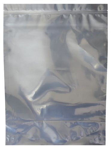 Mylar Bag White/Clear - 1 Lb - 448 Grams - 14" x 19" - (100 Count)-Mylar Smell Proof Bags-BeastBranding