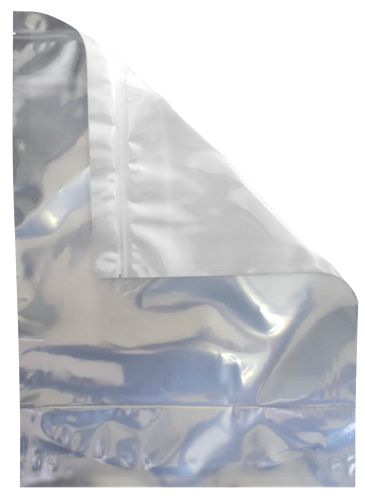 Mylar Bag White/Clear - 1 Lb - 448 Grams - 14" x 19" - (100 Count)-Mylar Smell Proof Bags-BeastBranding