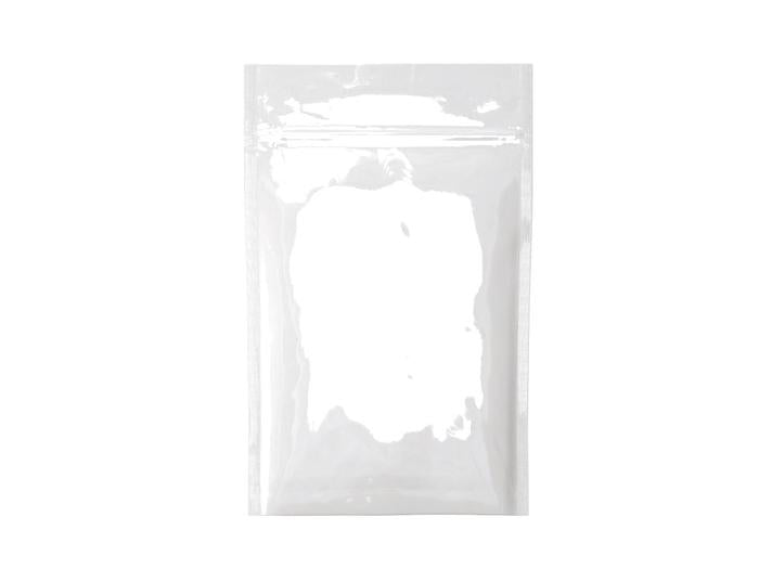 Mylar Bag White/Clear - 1 Oz - 28 Grams 5.90" x 9" - (1000 to 50,000 Count)-Mylar Smell Proof Bags-BeastBranding
