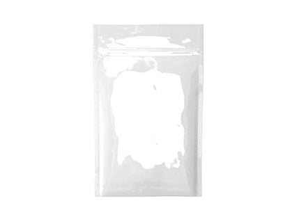 Mylar Bag White/Clear - 1 Oz - 28 Grams 5.90" x 9" - (1000 to 50,000 Count)-Mylar Smell Proof Bags-BeastBranding